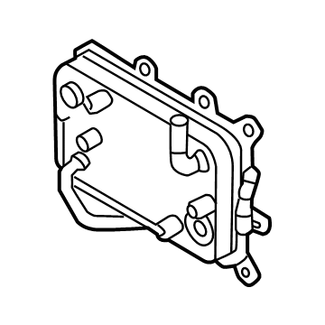 Hyundai Santa Cruz Automatic Transmission Oil Cooler - 25620-L0010