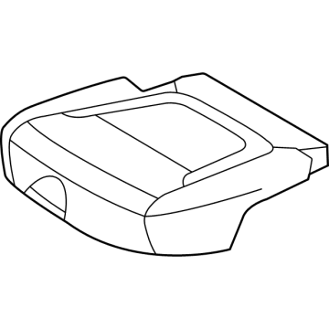 Hyundai 89150-CW010 Pad Assembly-Rear Seat Cushion,LH