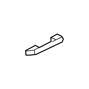 Hyundai 85344-T1000-VNB HANDLE ASSY-ROOF ASSIST REAR,R
