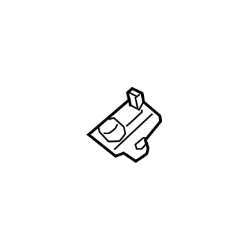 Hyundai 85235-B1000-NBD RETAINER-SUNVISOR