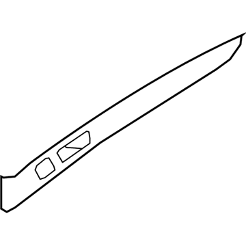 Hyundai 83332-3M051-Y2 GARNISH Assembly-RR Dr Trim UPR LH