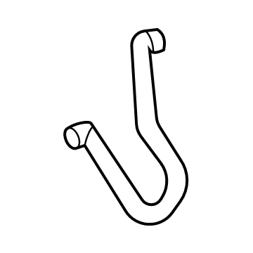 Hyundai Sonata Hybrid Radiator Hose - 25415-L5000