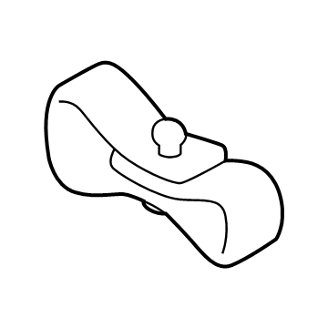 Hyundai 95446-KL000 STRAP-SMART KEY FOB