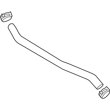 Hyundai Sonata Radiator Hose - 25415-D5501