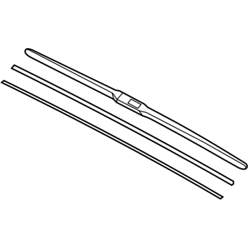 Hyundai Sonata Hybrid Wiper Blade - 98360-D4000