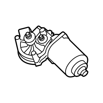 Hyundai 98110-C1950 Windshield Wiper Motor Assembly