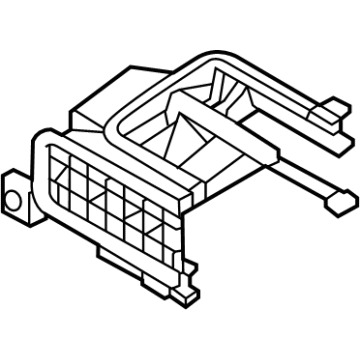 97121-KL000 Hyundai CASE-INTAKE,LH Illustration 1 of 1