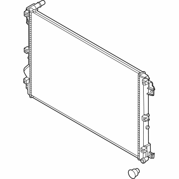 Hyundai Radiator - 253L0-GI100
