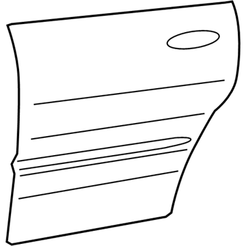 Hyundai 77121-3L010 Panel-Rear Door Outer,RH