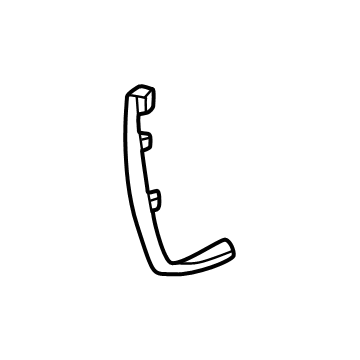 Hyundai 866T5-KL000 MOULDING-REAR BUMPER UPR,RH