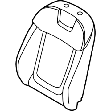 Hyundai 88460-CW020-PUA Covering Assembly-FR Back,RH