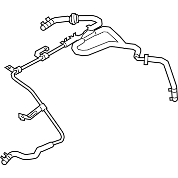 2023 Hyundai Genesis G70 Brake Booster Vacuum Hose - 59120-G9100