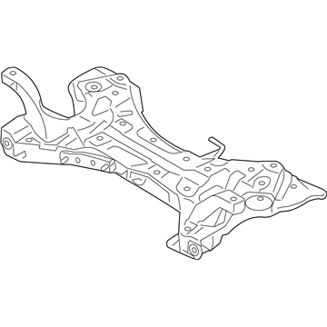 62400-2T200--DS Hyundai Crossmember Complete-Front Axle Illustration 1 of 1