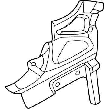 Hyundai 66326-AR000 REINF-FENDER RR UPR,RH