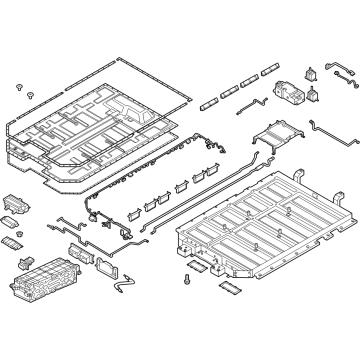 Hyundai 37501-JI050 BATTERY SYSTEM ASSY