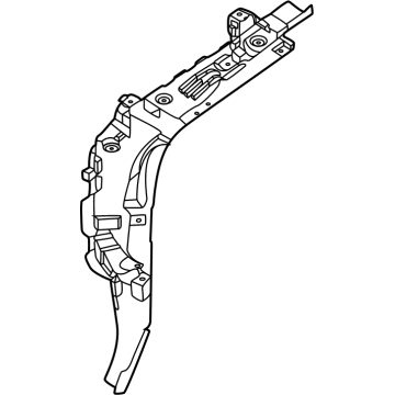 Hyundai 64501-DS000 PANEL ASSY-FNDR APRON,LH