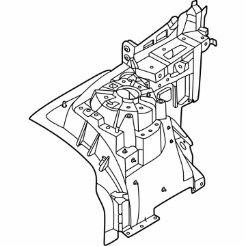 Hyundai 64511-IT000 PNL ASSY-F/APRON INR FR,LH