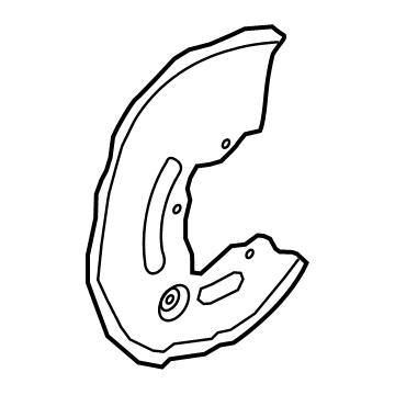 Hyundai Genesis G70 Brake Dust Shield - 51755-J5000