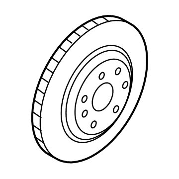 2021 Hyundai Genesis G70 Brake Disc - 51712-J5000
