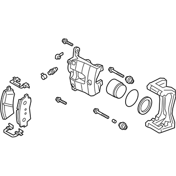 2022 Hyundai Genesis G70 Brake Caliper - 58110-J5010