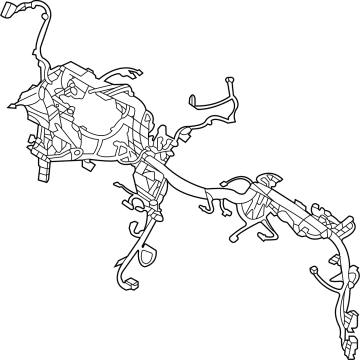 Hyundai 91100-P0660 Wiring Assembly-Main