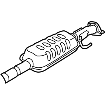 2017 Hyundai Sonata Muffler - 28650-C2600