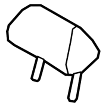 Hyundai 89700-F3030-XFT Headrest Assembly-Rear Seat