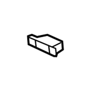 Hyundai 88357-3M100 Rubber Bush Ted-Front Back