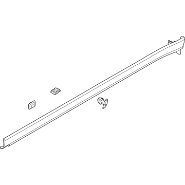 Hyundai 87752-AR000 MOULDING ASSY-SIDE SILL,RH