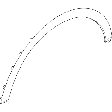 Hyundai 877F2-IT100 GARNISH-FENDER SIDE UPR,RH