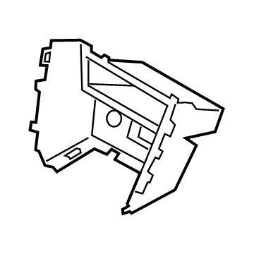 Hyundai 84693-J9AA0-TRY GARNISH-Console UPR,RR
