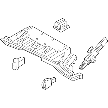 Hyundai 84540-T1000-4X COVER ASSY-GLOVE BOX HSG UPR