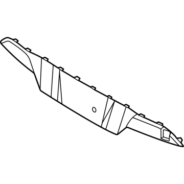 Hyundai 86696-L5000 Moulding-Rear Bumper