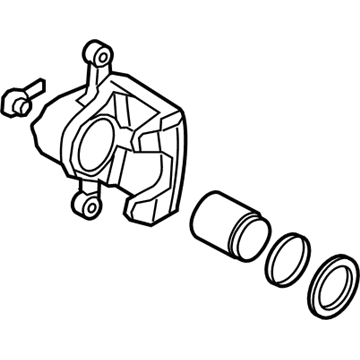 Hyundai Genesis G70 Brake Caliper Bracket - 58310-J5A00