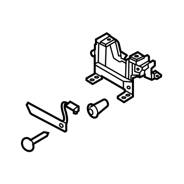 Hyundai 84635-L1100 Bracket Assembly-Floor Console RR