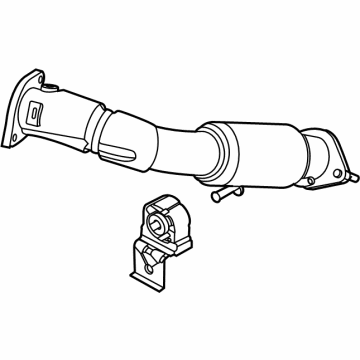 2022 Hyundai Sonata Muffler - 28610-L0800