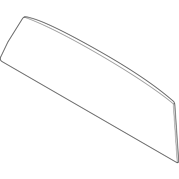 Hyundai 87110-K5000 GLASS ASSY-REAR WINDOW