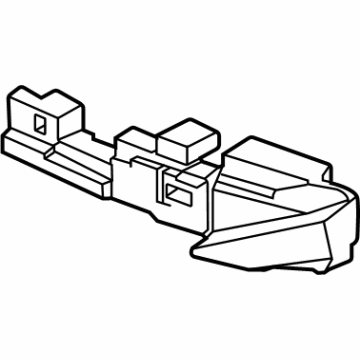Hyundai 86521-L1200 ABSORBER-FRONT BUMPER ENERGY,L