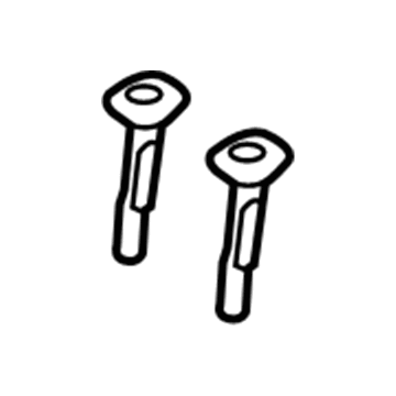 Hyundai 88720-2V000-VYF Guide Assembly-HEADREST With Lever