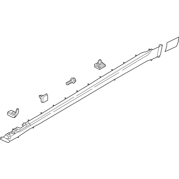 Hyundai 87752-JI000 MOULDING ASSY-SIDE SILL,RH
