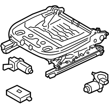 Hyundai 88500-F3030 Adjuster Assembly-Front Seat,LH
