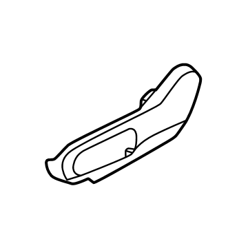Hyundai 88011-KL030-YFE SHIELD COVER-FR SEAT OTR,LH