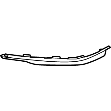 Hyundai 865A2-DS000 PIECE-RADIATOR GRILLE NO.2