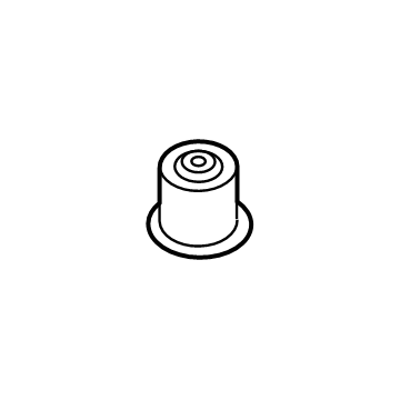 Hyundai 62418-S1000 BUSHING-CROSSMEMBER MTG