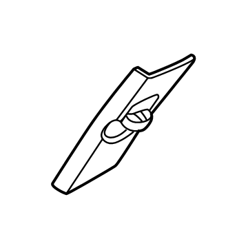 Hyundai 85843-KL000-YFE COVER-H/ADJUSTER RH