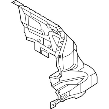Hyundai 84190-JI000 PARTITION ASSY-ENG/RM LWR,LH
