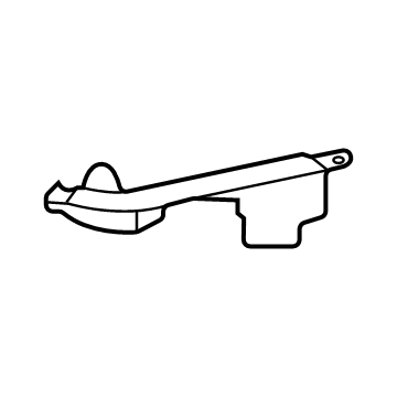 Hyundai 841A8-T1000 SUPPORT ASSY-UPR PARTITION,RH