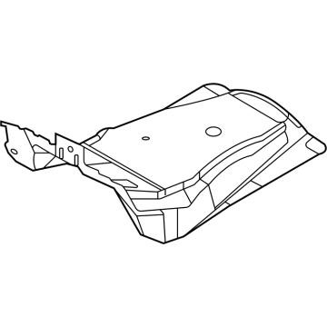 Hyundai 84114-JI000 TUNNEL INSULATOR