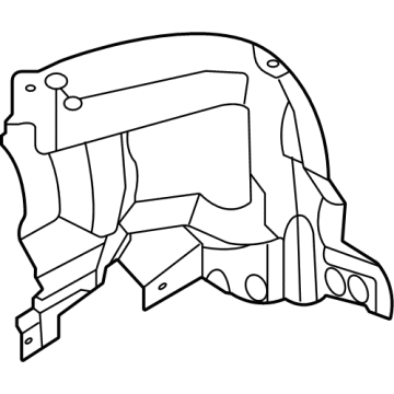 Hyundai 84192-JI000 PARTITION ASSY-ENG/RM COMPL,RH