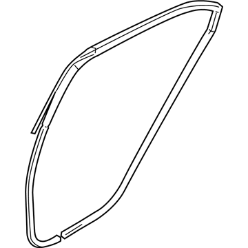 2012 Hyundai Sonata Hybrid Door Seal - 83140-3S000